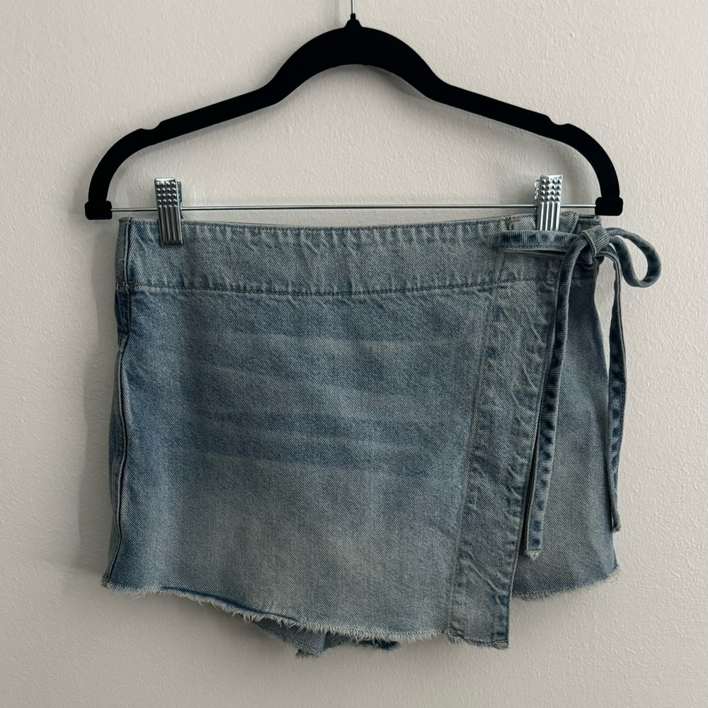Free People x We The Free Emmy Denim Skort